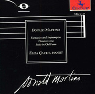 MARTINO GARTH - FANTASIES & IMPROMTUS PIANISSISSIMO CD