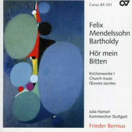 MENDELSSOHN-BARTHOLDY BERNIUS ENS 76 STUTTGART -BARTHOLDY BERNIUS CD