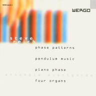 REICH ENSEMBLE AVANTGARDE - PHASE PATTERNS PENDULUM MUSIC PIANO CD