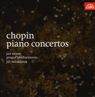 CHOPIN SIMON PRAGUE PHILHARMONIA BELOHLAVEK - PIANO CONCERTOS CD