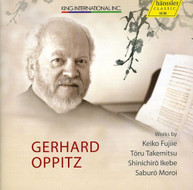 FUJIIE TAKEMITSU IKEBE GERHARD OPPITZ - JAPANESE PIANO WORKS CD