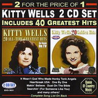 KITTY WELLS - 40 GREATEST HITS CD