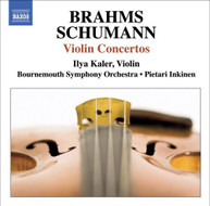 BRAHMS /  SCHUMANN / KALER / INKINEN / BMS - VIOLIN CONCERTOS CD