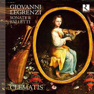 G. LEGRENZI CLEMATIS - LEGRENZI: SONATE & BALLETTI CD