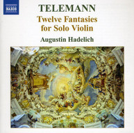 TELEMANN /  HADELICH - 12 FANTASIES FOR SOLO VIOLIN CD
