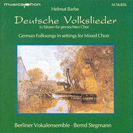 BARBE STEGMANN BERLIN VOCAL ENSEMBLE - GERMAN FOLKSONGS IN SETTINGS CD