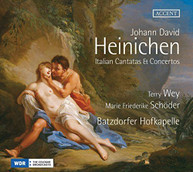 J. HEINICHEN BATZDORFER HOFKAPELLE - ITALIAN CANTATAS & CONCERTOS CD