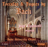 J.S. BACH LIPPINCOTT - TOCCATAS & FUGUES CD