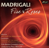 LAURIDSEN MONTEVERDI BARRY WARD - FIRE & ROSES CD