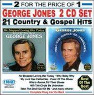 GEORGE JONES - 21 COUNTRY & GOSPEL HITS CD