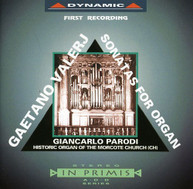 VALERJ PARODI - SONATAS FOR ORGAN CD