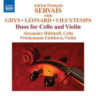 SERVAIS /  HULSHOFF / EICHHORN - DUOS FOR CELLO & VIOLIN CD