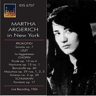 PROKOFIEV MARTHA ARGERICH - MARTHA ARGERICH IN NEW YORK CD