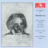 BEETHOVEN COOKE WATKINS - COMPLETE WORKS FOR CELLO & PIANO CD