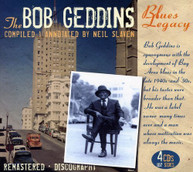 BOB GEDDINS BLUES LEGACY VARIOUS CD