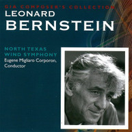 BERNSTEIN NORTH TEXAS WIND SYMPHONY CORPORON - LEONARD BERNSTEIN CD