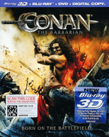 CONAN THE BARBARIAN (2011) (3D) - CONAN THE BARBARIAN (2011) (3D) BLU-RAY