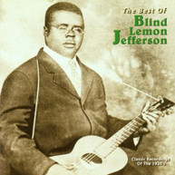 BLIND LEMON JEFFERSON - BEST OF BLIND LEMON JEFFERSON CD