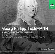 TELEMANN BERGEN BAROKK - SEVEN CANTATAS - HARMONISCHER GOTTES - SEVEN CD