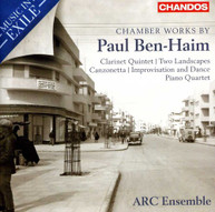 BEN-HAIM ARC ENSEMBLE - MUSIC IN EXILE: CHAMBER WORKS BY BEN -HAIM CD