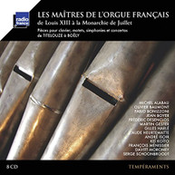 LES MAITRES DE L'ORGUE FRANCAIS DE LOUIS VARIOUS CD