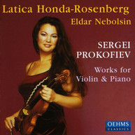 PROKOFIEV HONDA-ROSENBERG -ROSENBERG - WORKS FOR VIOLIN & PIANO CD