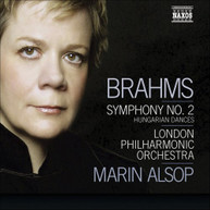 BRAHMS ALSOP LPO - SYMPHONY 2 HUNGARIAN DANCES CD