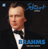 BRAHMS SCHUBERT ENSEMBLE - THREE PIANO QUARTETS CD