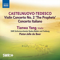 CASTELNUOVO-TEDESCO YANG BOER -TEDESCO YANG BOER - VIOLIN CONS CD