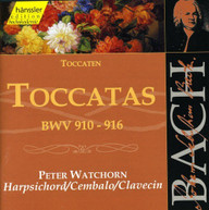 BACH WATCHORN - TOCCATAS FOR HARPSICHORD BWV 910 - TOCCATAS FOR CD