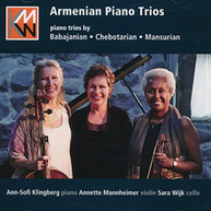 BABAJANIAN KLINGBERG MANNHEIM - ARMENIAN PIANO TRIOS CD