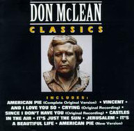 DON MCLEAN - CLASSICS CD