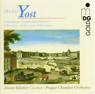 YOST KLOCKER PRAGUE CHAMBER ORCHESTRA - CLARINET CONCERTO CD