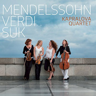 MENDELSSOHN KAPRALOVA QUARTET - STRING QUARTETS CD