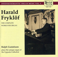 FRYKLOF GUSTAFSSON - COMPLETE WORKS FOR ORGAN CD