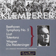 BEETHOVEN KLEMPERER - SINFONIE 5 LISZT TOTENTAN CD