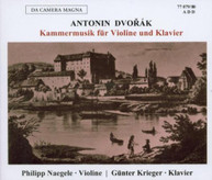 DVORAK NAEGELE KRIEGER - CHAMBER MUSIC FOR VIOLIN CD