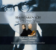 SHOSTAKOVICH - VIOLIN CONCERTO LADY MACBETH CD