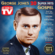 GEORGE JONES - 20 SUPER HITS GOSPEL CD