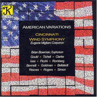 CINCINNATI WIND SYMPHONY CORPORON - AMERICAN VARIATIONS CD