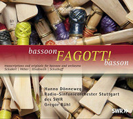 HINDEMITH DONNEWEG STUTTGART RADIO SYM ORCH - BASSOON CD