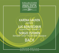 KARINA GAUVIN BEAUSEJOUR ISTOMIN - BACH CD