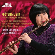 MENDELSSOHN UKIGAYA MOTOI - MUSIC FOR FLUTE & PIANO CD