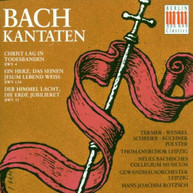 BACH TERMER NEW BACH COLLEGIUM - CANTATAS CHRIST LAG IN TODESBANDEN CD