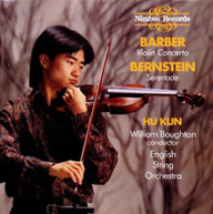 BARBER KUN BOUGHTON ENGLISH STRING ORCHESTRA - VIOLIN CONCERTO CD