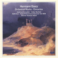 GOETZ - COMPLETE ORCHESTRAL WORKS & CONCERTOS CD