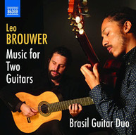 BROUWER BRASIL GUITAR DUO - MUSIC FOR TWO GUITARS CD