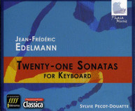 EDELMANN PECOT-DOUCATTE - TWENTY -DOUCATTE - TWENTY-ONE SONATAS FOR CD