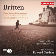 BRITTEN LITTLE BBC PHILHARMONIC ORCHESTRA - PIANO CONCERTO VIOLIN CD