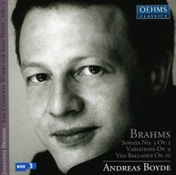 BRAHMS - COMPLETE WORKS FOR SOLO PIANO CD